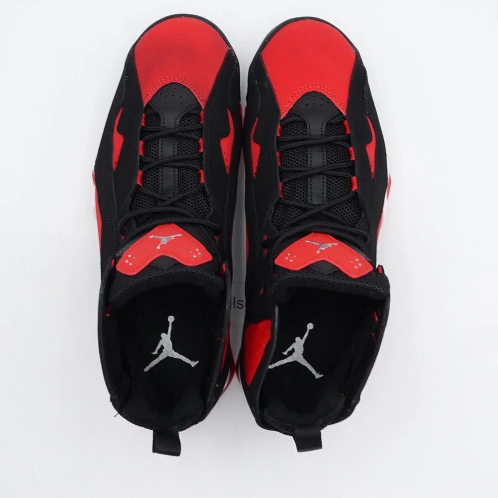 NEW Jordan True Flight Basketball Shoes CU4933-001 Black/Chrome - Picture 7 of 9